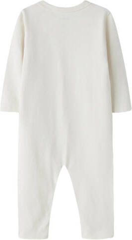 NAME IT BABY pyjama met hartjes roze ecru (set van 3) Stretchkatoen Ronde hals - Foto 2