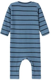 Name it BABY pyjama NBMKILO blauw Jongens Katoen Ronde hals Streep 50 - Foto 3