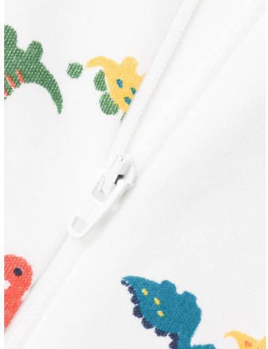 Name it BABY pyjama NBMNIGHTSUIT met all over print wit multicolor Onesie Jongens Biologisch katoen V-hals 86 - Foto 3