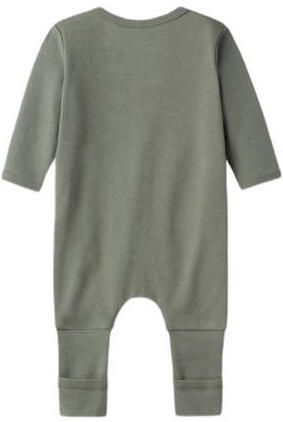 Name it BABY pyjama NBMNIGHTSUIT set van 2 groen Jongens Katoen Ronde hals 104 - Foto 2