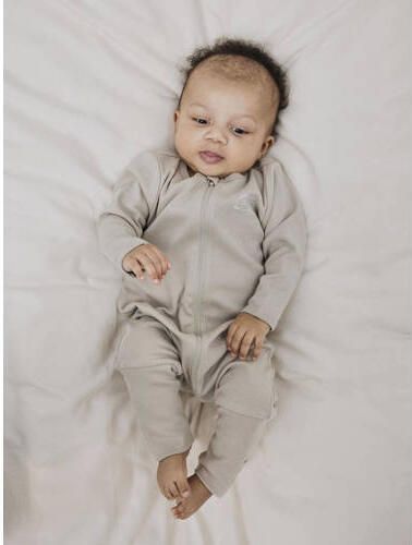 Name it BABY pyjama set van 2 donkerblauw wit Beige Jongens Katoen Ronde hals 104 - Foto 3