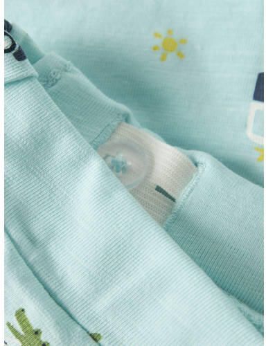 NAME IT BABY regular casual short blauw Korte broek Jongens Stretchkatoen - Foto 2