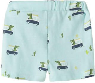 NAME IT BABY regular casual short blauw Korte broek Jongens Stretchkatoen - Foto 3