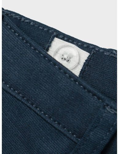 Name it BABY regular fit broek NBMSILAS donkerblauw Jongens Viscose 56