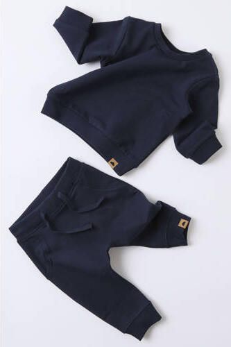 Name It Sweatbroek NBNTAKKI voor meisjes en jongens met trekkoord effen casual regular fit katoenmix sweatstof - Foto 3