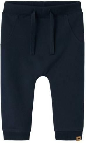 Name It Sweatbroek NBNTAKKI voor meisjes en jongens met trekkoord effen casual regular fit katoenmix sweatstof