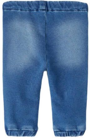 Name it BABY regular fit jeans NBFBELLA medium blue denim Blauw Meisjes Stretchkatoen 80 - Foto 3
