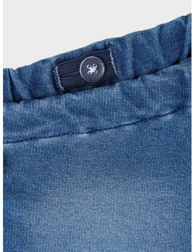 Name it BABY regular fit jeans NBFBELLA medium blue denim Blauw Meisjes Stretchkatoen 80