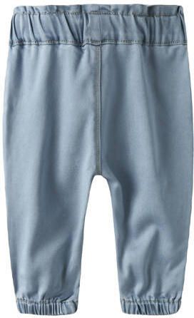NAME IT BABY regular waist regular fit jeans light blue denim Blauw Meisjes Stretchdenim - Foto 3
