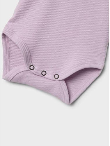 NAME IT BABY romper NBFKAB licht roze Meisjes Stretchkatoen Ronde hals - Foto 3