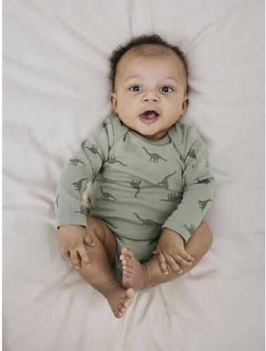 Name It Body met lange mouwen NBMBODY 3P LS GREEN DINO NOOS (set 3-delig) - Foto 7