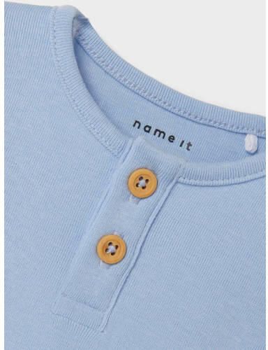 Name it BABY romper NBMFANNO blauw Jongens Katoen Ronde hals Effen 62 - Foto 2