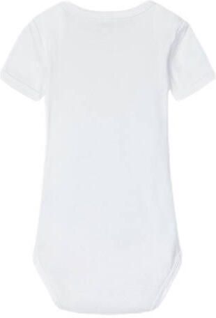 NAME IT BABY romper NBNBODY wit (set van 3) Katoen Ronde hals - Foto 6