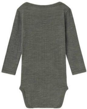 Name It Body met lange mouwen NBMWANG WOOL NEEDLE LS BODY SOLID NOOS - Foto 3
