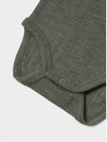 Name It Body met lange mouwen NBMWANG WOOL NEEDLE LS BODY SOLID NOOS - Foto 2