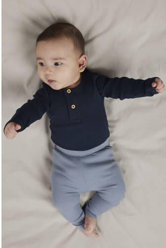 NAME IT BABY skinny babybroek blauw Legging Stretchkatoen - Foto 2