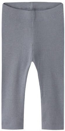 NAME IT BABY skinny babybroek blauw Legging Stretchkatoen