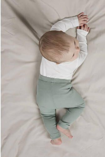 NAME IT BABY skinny babybroek grijs Legging Stretchkatoen - Foto 3