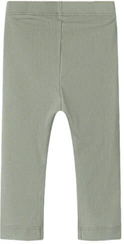 NAME IT BABY skinny babybroek groen Legging Blauw Stretchkatoen - Foto 3