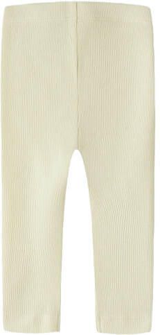 NAME IT BABY skinny babybroek lichtgeel Legging Stretchkatoen - Foto 3