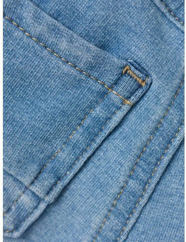 Name it BABY skinny broek NBMSILAS light blue denim Jeans Blauw Jongens Stretchkatoen 80 - Foto 3