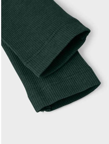 Name it BABY skinny broek NBNKAB Legging Groen Katoen 110