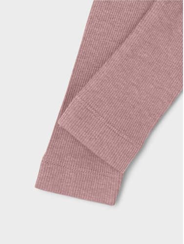 Name it BABY skinny broek NBNKAB zachtroze Legging Katoen 110 - Foto 4