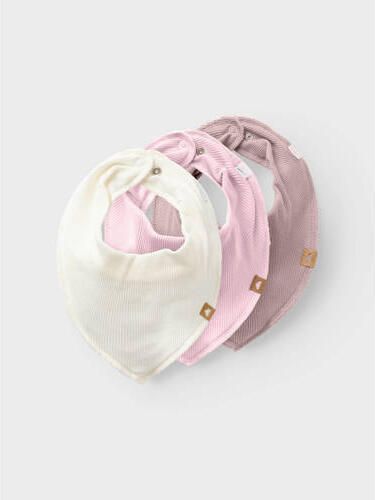 Name It Driehoekig sjaaltje NBNYVETTI 3P SCARF BIB NOOS (set 3 stuks)