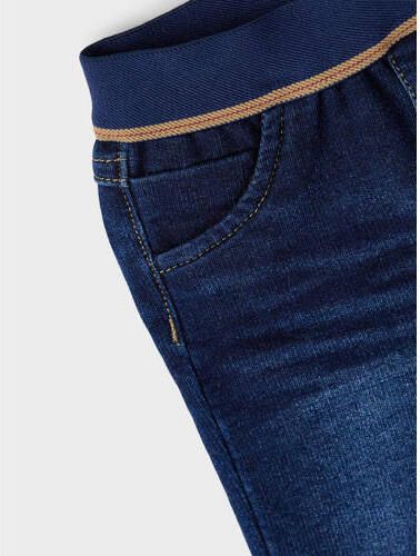 Name it BABY slim fit jeans NBMSILAS medium dark blue denim Blauw Jongens Katoen 56 - Foto 2