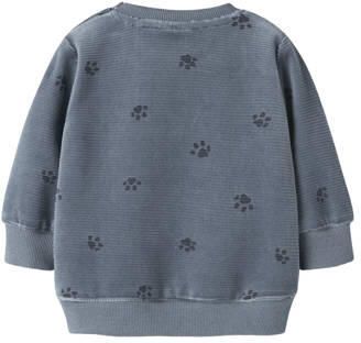 NAME IT BABY sweater met print blauw All over print - Foto 3