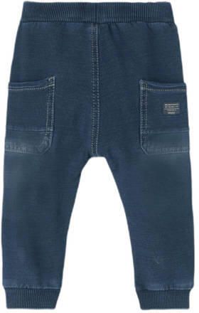 NAME IT BABY newborn baby tapered fit jog denim NBMBUNDO dark blue denim - Foto 3