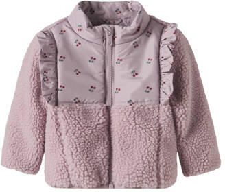 NAME IT BABY teddy jas lila Paars All over print