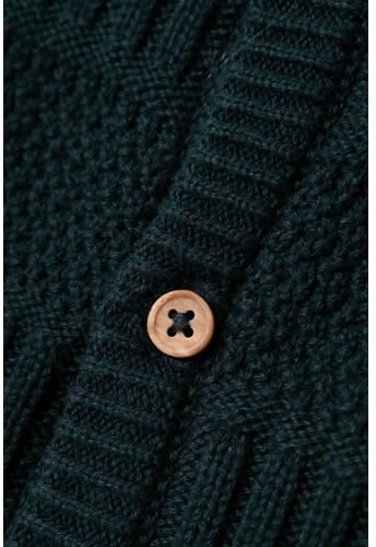 Name it BABY vest donkerblauw Jongens Katoen Ronde hals Effen 50