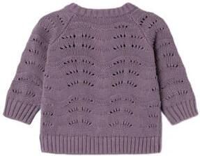 Name it BABY vest paars Meisjes Ronde hals Effen 56 - Foto 3