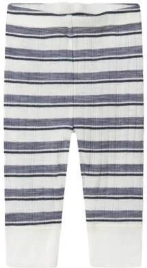 NAME IT BABY wollen babybroek grijs Jongens Merinowol All over print - Foto 4