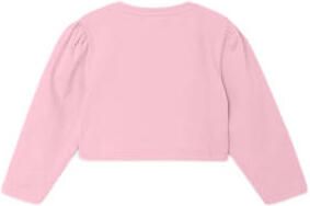 Name it KIDS bolero NKFVALERIE zoetroze Vest Meisjes Stretchkatoen Ronde hals 122 128