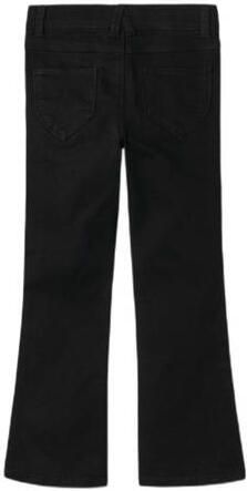 Name it KIDS bootcut fit jeans NKFPOLLY black denim Zwart Meisjes Stretchdenim 104 - Foto 9
