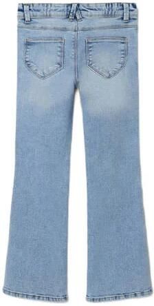 Name it KIDS bootcut fit jeans NKFPOLLY light blue denim Blauw Meisjes Stretchdenim 128 - Foto 12