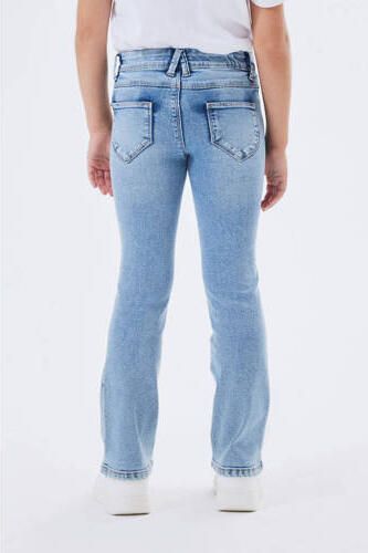 Name it KIDS bootcut fit jeans NKFPOLLY light blue denim Blauw Meisjes Stretchdenim 164 - Foto 9