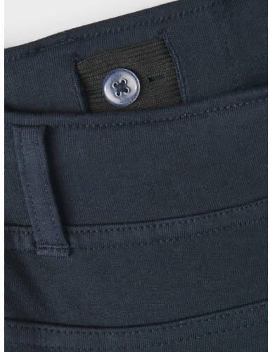 Name it KIDS legging NKFVIVIAN met katoen donkerblauw Meisjes Stretchkatoen 122 - Foto 4