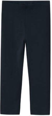 Name it KIDS caprilegging NKFVIVIAN set van 2 wit donkerblauw Meisjes Stretchkatoen 146 152 - Foto 2