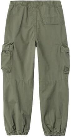 Name it KIDS cargobroek NKMBEN olijfgroen Jongens Katoen Effen 128 - Foto 3