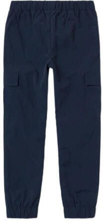 Name it KIDS cargobroek NKMDECAR donkerblauw Jongens Nylon Effen 134