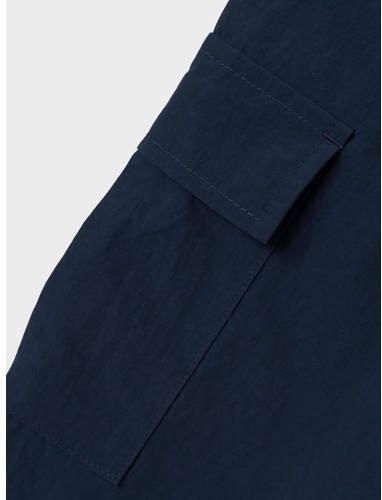 Name it KIDS cargobroek NKMDECAR donkerblauw Jongens Nylon Effen 134 - Foto 2