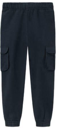 Name it KIDS cargobroek NKMOLLIE donkerblauw Jongens Sweat Effen 122 - Foto 4