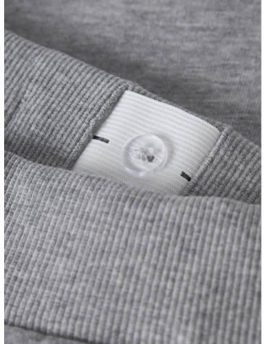 NAME IT KIDS casual broek grijs melange Jongens Katoen Effen - Foto 5