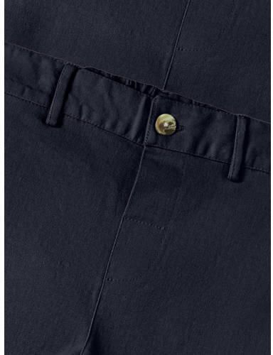 NAME IT KIDS chino donkerblauw Broek Jongens Katoen Effen - Foto 4