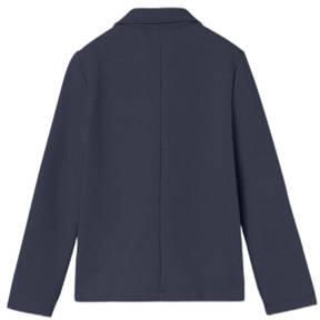 Name it KIDS colbert NKMFLENOVO donkerblauw Jongens Sweat Reverskraag Effen 122 128 - Foto 2