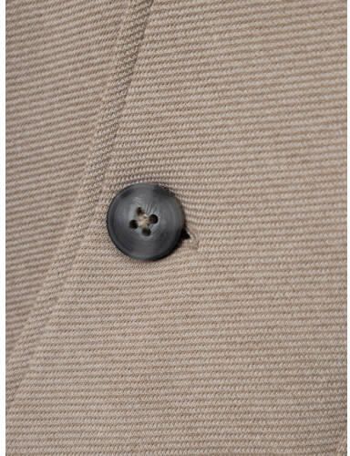 Name it KIDS colbert NKMFLENOVO zand Beige Jongens Sweat Reverskraag Effen 134 140 - Foto 2