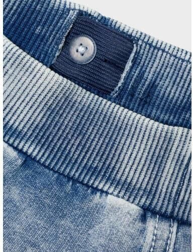 Name it KIDS denim short NKMRYAN light blue denim Korte broek Blauw Jog denim 164 - Foto 2